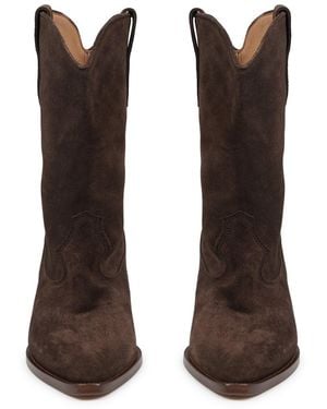 Isabel Marant Leather Duerto Boot For - Brown
