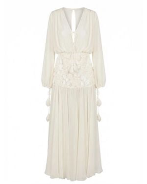 Nissa Evening Dress - White