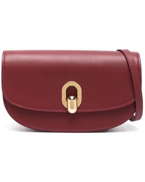 SAVETTE "Tondo" Shoulder Bag - Purple