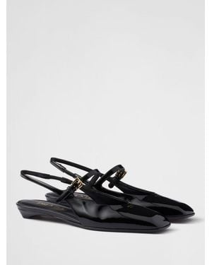 Prada Ballet Flats - White