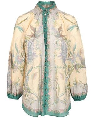 Zimmermann "Indra" Blouse - Natural