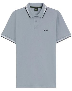 BOSS Polo Shirts - Blue