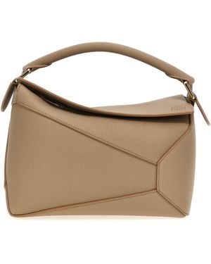 Loewe 'Puzzle' Small Handbag - Brown