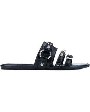 Balenciaga Shoes Slippers - Black