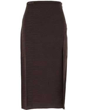 Jacquemus La Jupe Notte - Brown