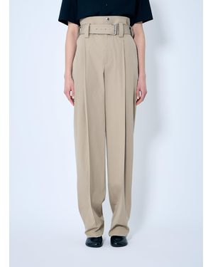 Bottega Veneta Compact Cotton Pants - Multicolor
