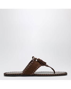 Prada Flip Flops - Brown