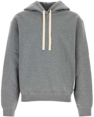 Jil Sander Cotton Sweatshirt - Gray