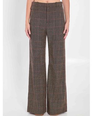 Chloé Flared Pants - Brown