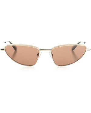 McQueen Mcqueen "Cat-Eye Metal T-Bar" Sunglasses - Pink