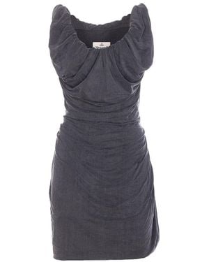 Vivienne Westwood Mini Ginnie Amber Dress - Blue