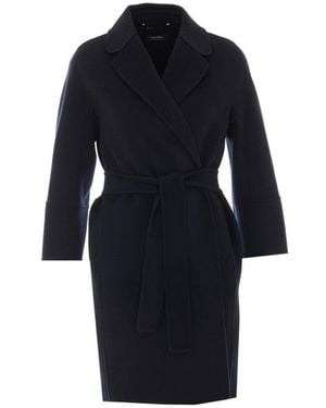 Max Mara Arona Coat - Blue