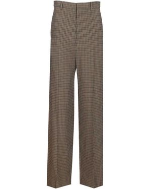 Balenciaga Tailored Pants - Brown