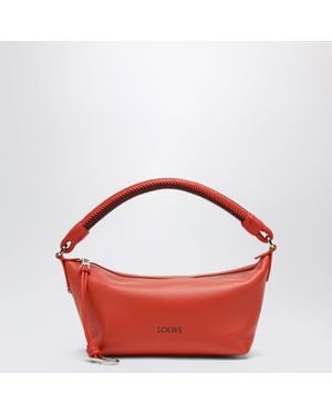 Loewe Mini Cala Tasche Aus Orangefarbenem Lammnappa - Red