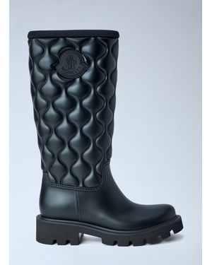 Moncler Kickstream Rain Boots - Blue
