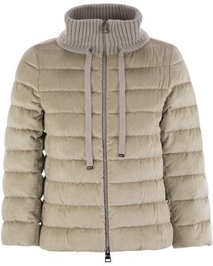 ジャケット HERNO Resort hood in dusty velvet PI00125DR_1000_grande.jpg?v=