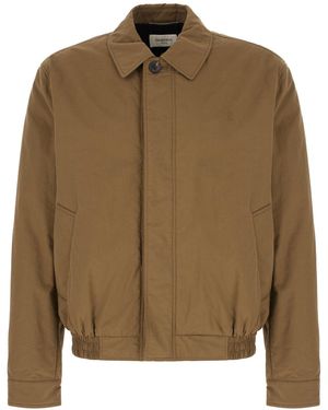 Saint Laurent Clothing Jackets - Brown