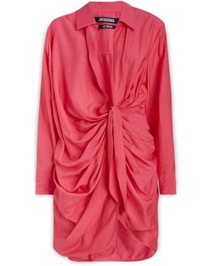 Jacquemus Clothing Dresses - Pink