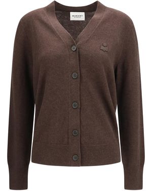 Isabel Marant Marant Etoile Karina Cardigan - Brown
