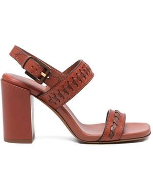 Zimmermann Leather Heels - Pink