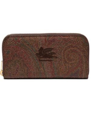 Etro "Arnica" Wallet - Brown