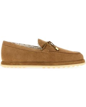 Tod's Suede Loafers - Brown