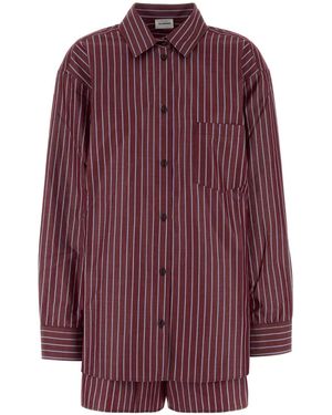 ANDAMANE Set Rigato - Purple