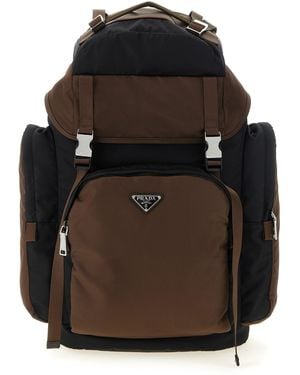 Prada Re-Nylon Backpack - Black