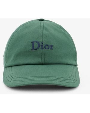 Dior Dior Cotton Baseball Hat - Green