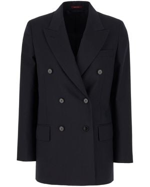 Gucci Clothing Blazers & Gilets - Blue