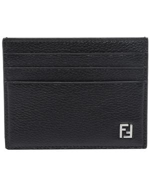 Fendi Ff Cards Holder - Black
