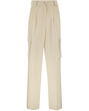 Herno Cargo Pants - Natural