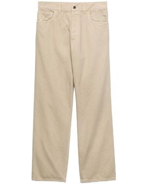 Prada Five-Pocket Old Denim Jeans - Natural