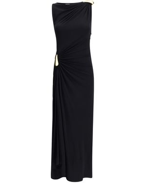 ワンピース BOTTEGA VENETA PRINTED SILK LONG DRESS Bottega Veneta Printed silk long dress | The Fashion Square