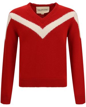 Valentino Wool Sweater - Red
