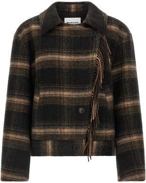 Isabel Marant Marant Etoile 'Galeane' Coat - Black