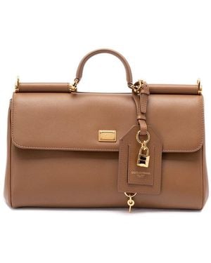 Dolce & Gabbana 'My Sicily' Handbag - Brown