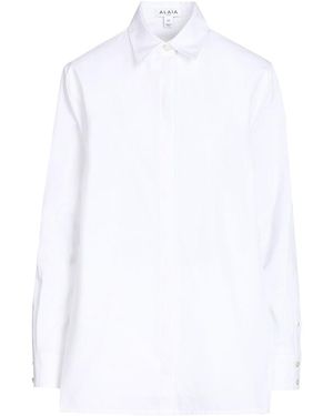 Alaïa Alaïa Asymmetrical Shirt - White