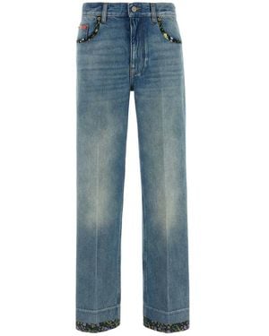 VIP【送料関税込】VALENTINO STRAIGHT-LEG DENIM JEANS Valentino Garavani Denim Jeans | Saks Fifth Avenue