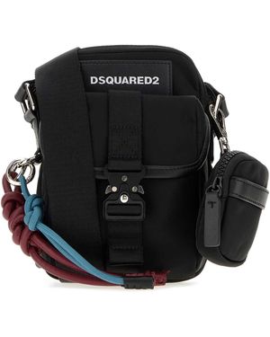 DSquared² Mini Crossbody Handbag - Black