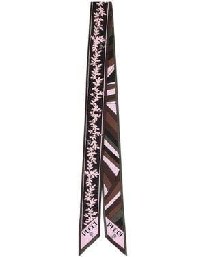 PUCCI Foulard Bandeau - White