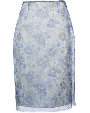 Prada Clothing Skirts - Blue