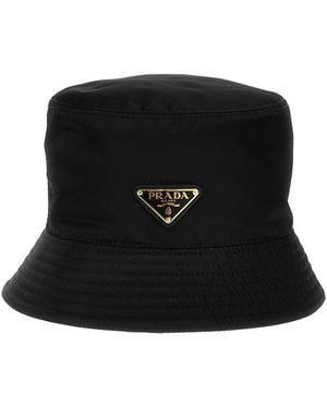 Prada Re-Nylon Bucket Hat - Black