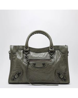 Balenciaga Le City Small Tote Bag - Green