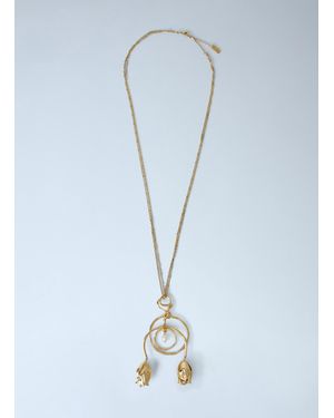 Chloé Chloé Tulip Pendant Necklace - Blue