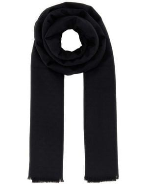 Prada Jacquard Scarf - Black