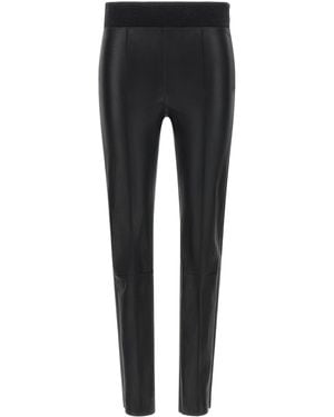 Brunello Cucinelli Lamb Leather Leggings Clothing - Black
