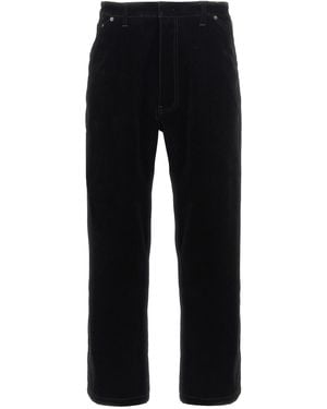 Prada Velvet Pants - Blue
