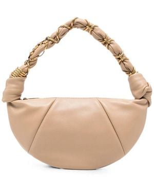 Saint Laurent Neutrals Tote Bags - Pink
