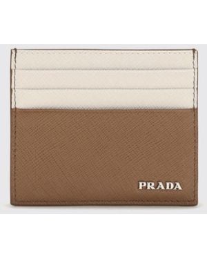 Prada Wallet - Natural